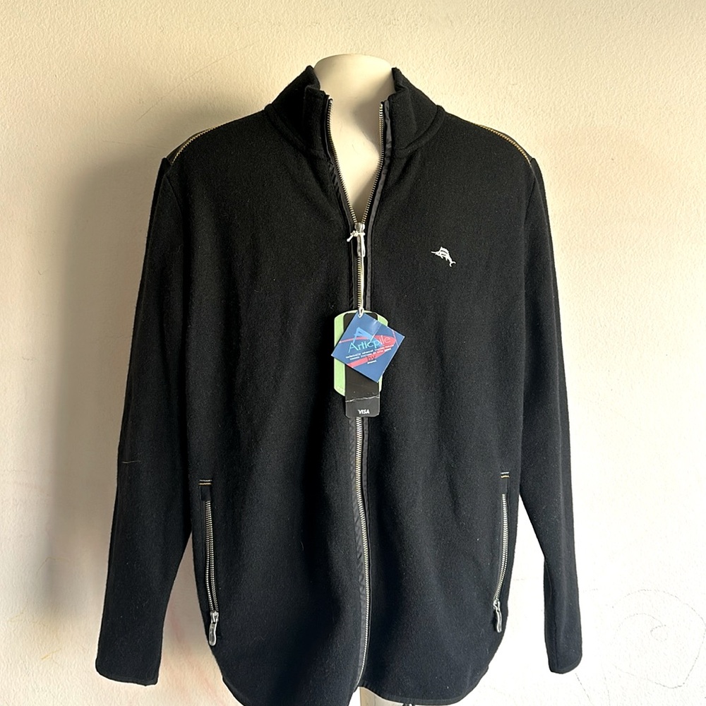 Tommy Bahama Steelers men’s sweater/Jacket Small $295 NWT